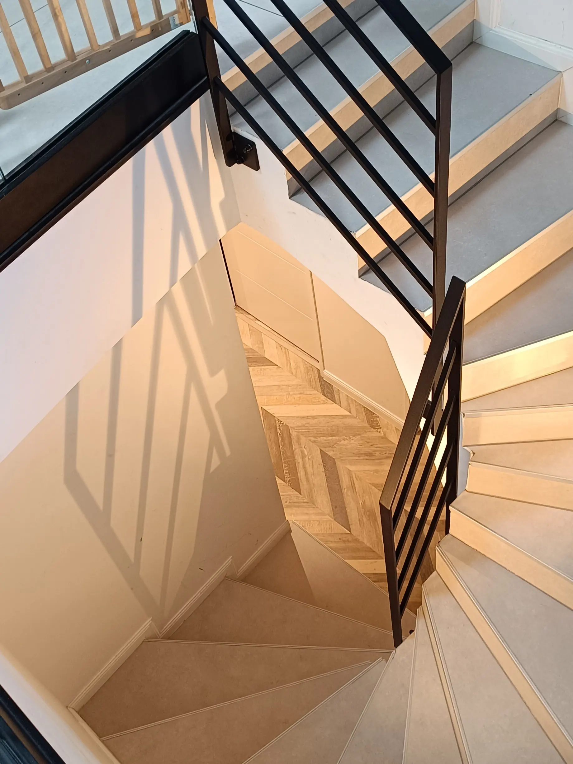 Garde-corps en acier thermolaqué